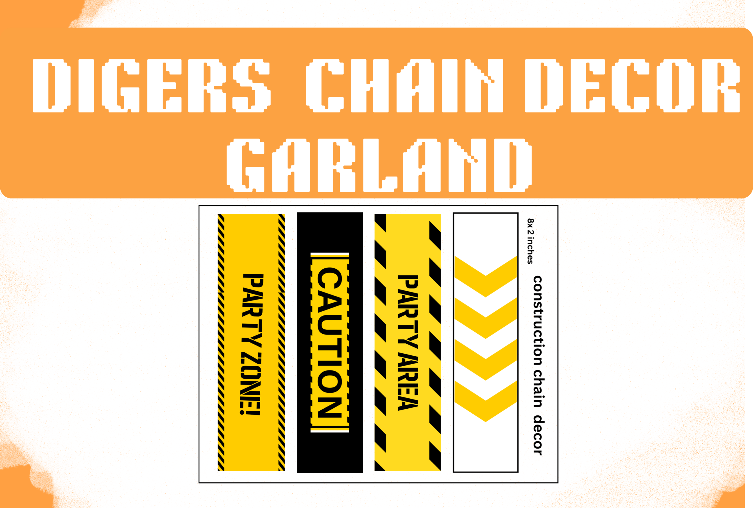 digers decorative garland